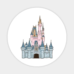 Magical castle Magnet